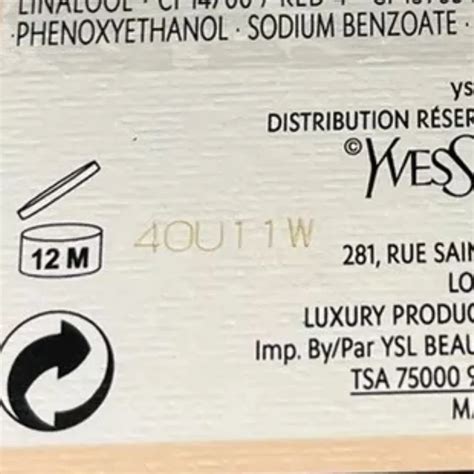 ysl batch codes|YSL authenticity check code.